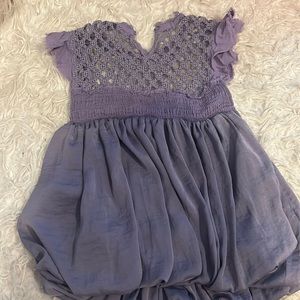 Purple Free People Shirt